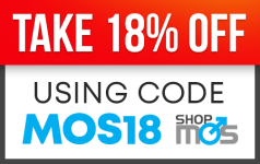 Discount code: MOS18